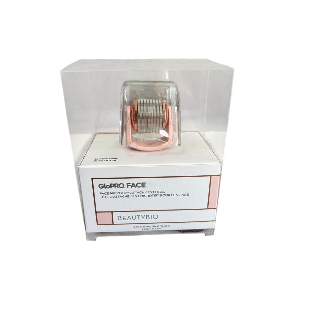BeautyBio Science GloPro Face Microtip Attachment Head NEW IN BOX .3mm
